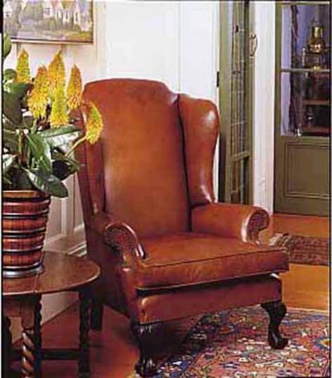 Dakota Leather Chair// JS Editions