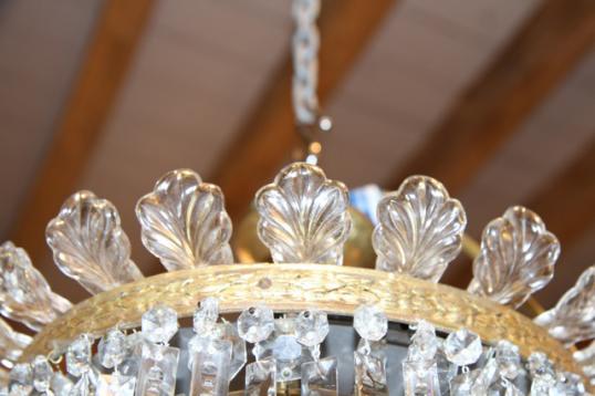 Pair of Basket Chandeliers