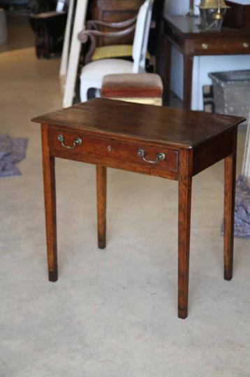 English One Drawer Sidetable