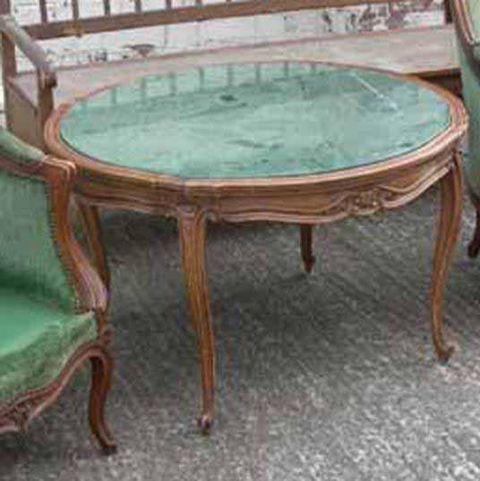 Louis XV Style Walnut Coffee Table