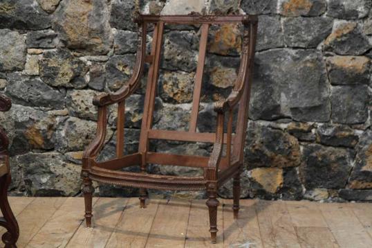 French Directoire Period Wing Chair