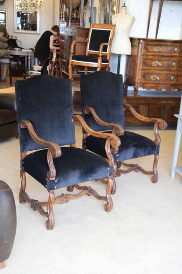 Pair of 19th Century Louis XIV Chairs