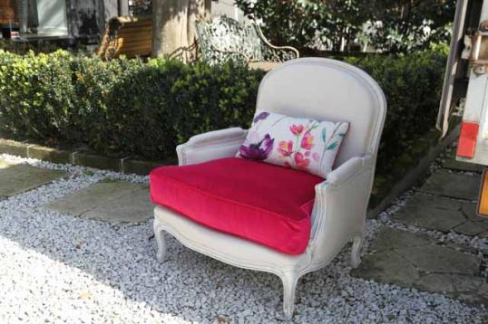 Louis XV Closed Armchair