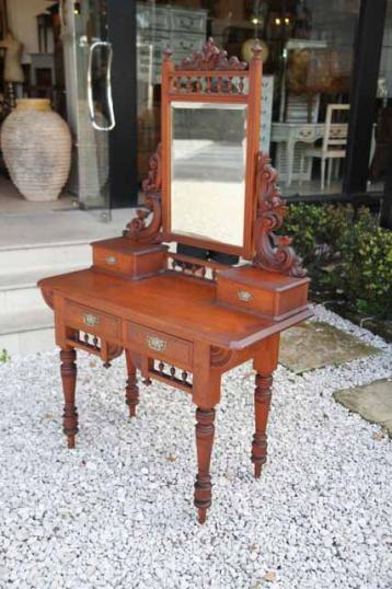 New Zealand Colonial Dressing Table with Mirror