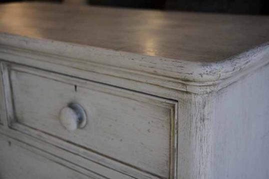 Painted Pine Chest of Drawers