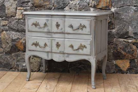 Louis XV Painted French Commode