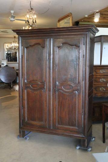 French Oak Armoire