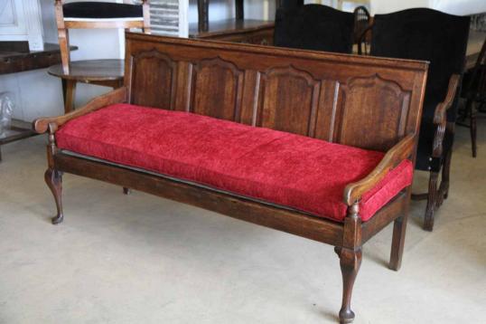 Georgian Four Panelled Settle