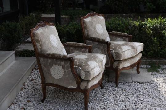 Pair of Louis XV Armchairs