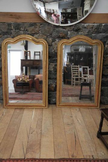 Pair of Louis Philippe Mirrors