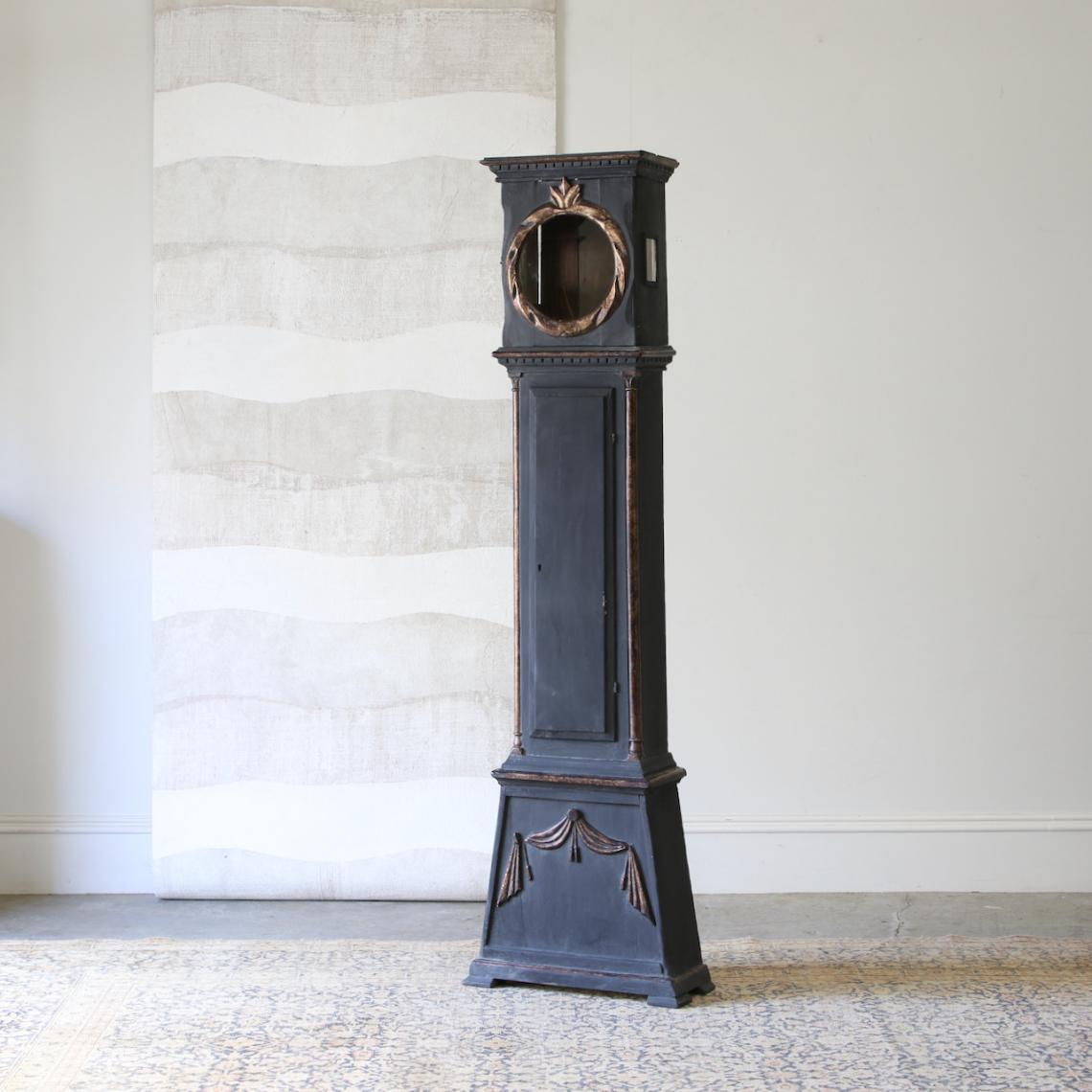 A Gustavian Longcase Clock