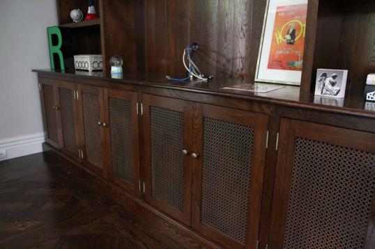 Large Wetherby George Bookcase with Cupboards