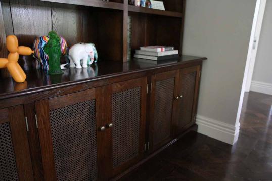 Large Wetherby George Bookcase with Cupboards