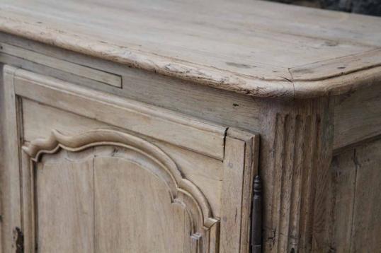 French Bleached Oak Dresser Base