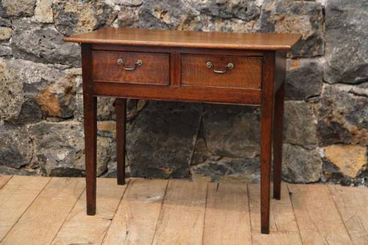 Georgian Two Drawer Sidetable