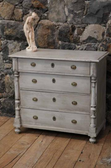 Gustavian Painted Chest of Drawers