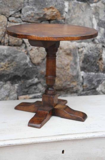 English Oak Miniature Wine Table