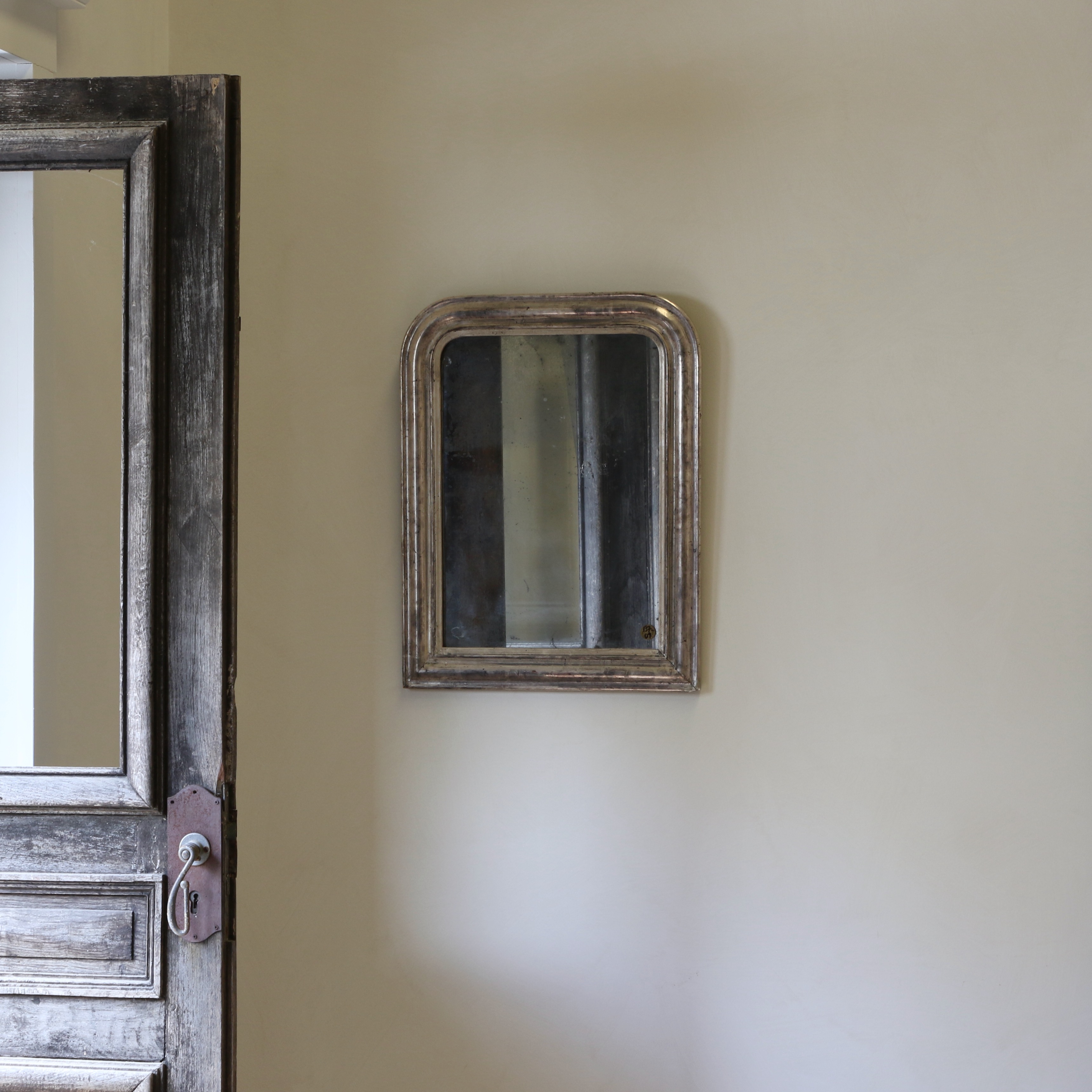 Small Silver-Gilt Louis Philippe Mirror