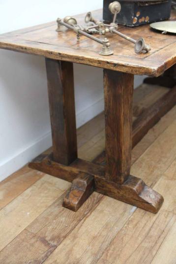 English Oak Period Refectory Table