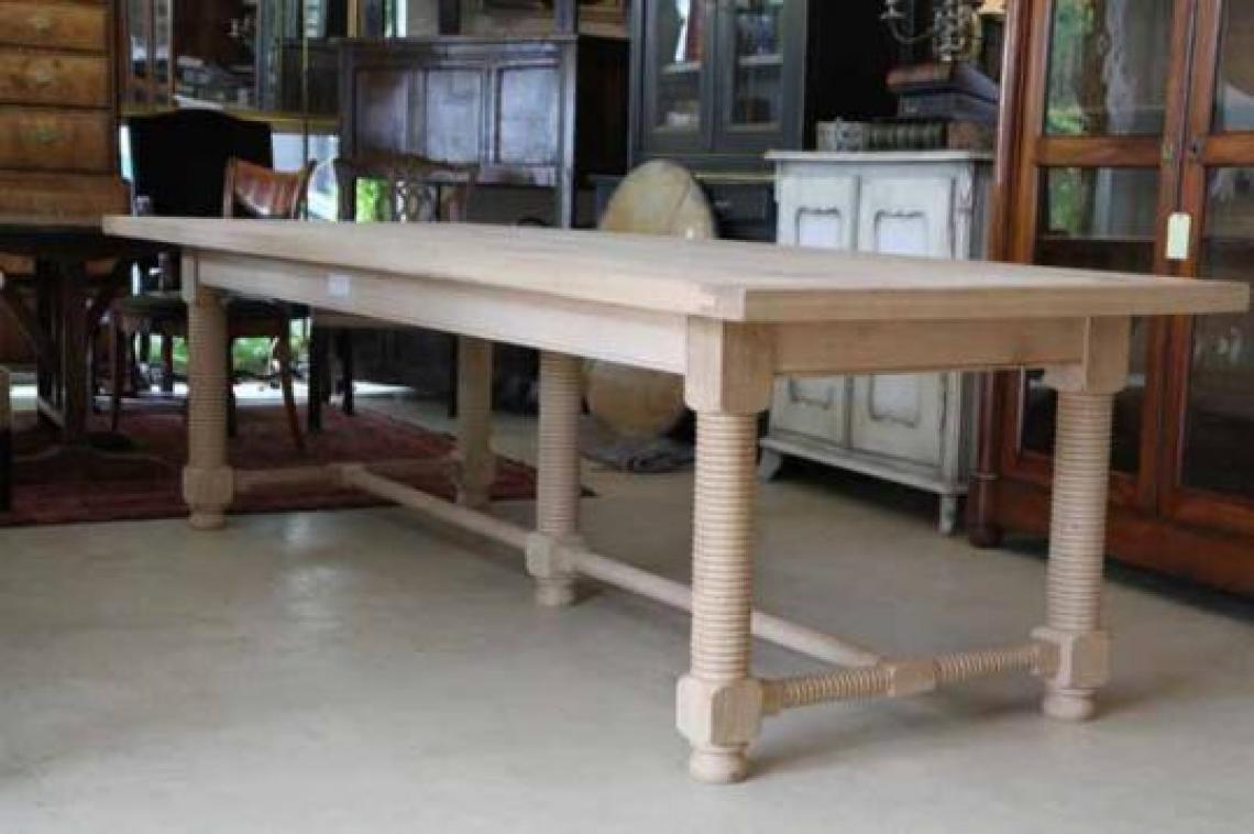 New Bobbin Legged Refectory Dining Table