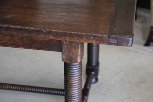 New Bobbin Legged Refectory Dining Table