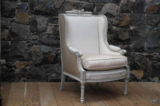 French Directoire Period Wing Chair