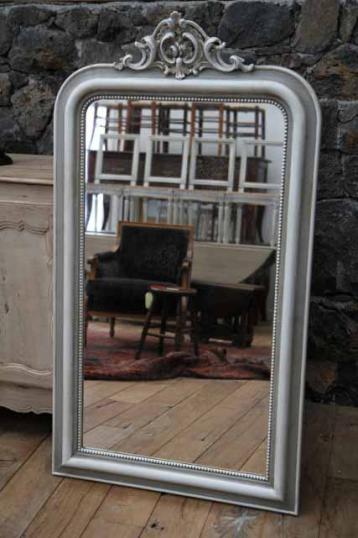 Painted Louis Philippe Mirror 