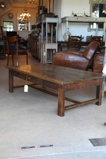 French Walnut Coffee Table