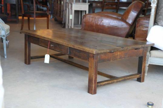 French Walnut Coffee Table