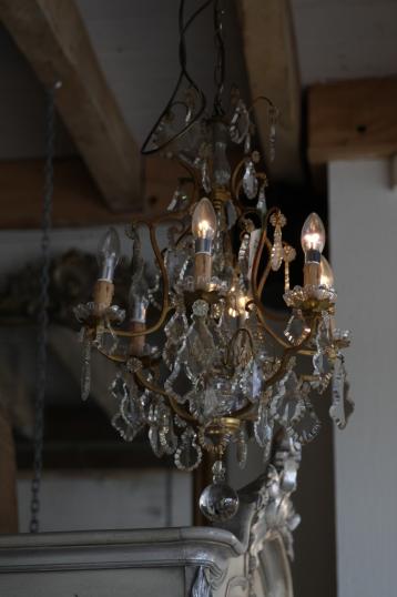 French Chandelier with Six Lights