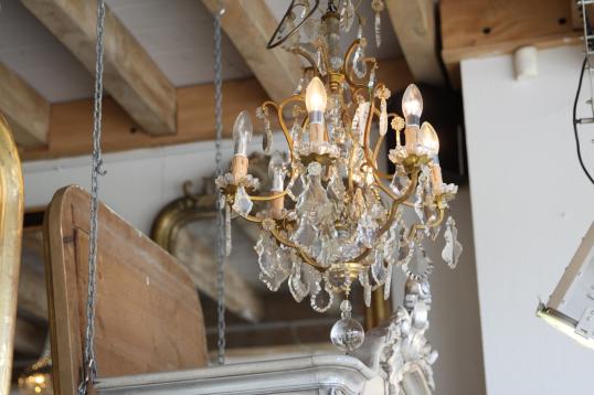 French Chandelier with Six Lights