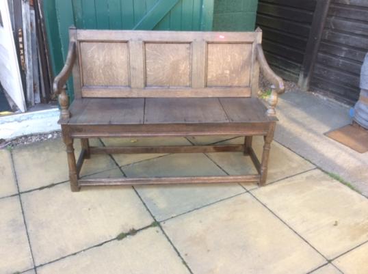 English Settle or Bench