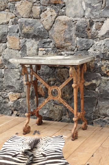 Coalbrookdale Cast Iron Side Table 