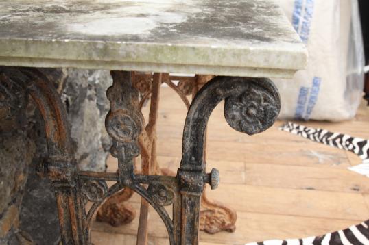 Coalbrookdale Cast Iron Side Table 