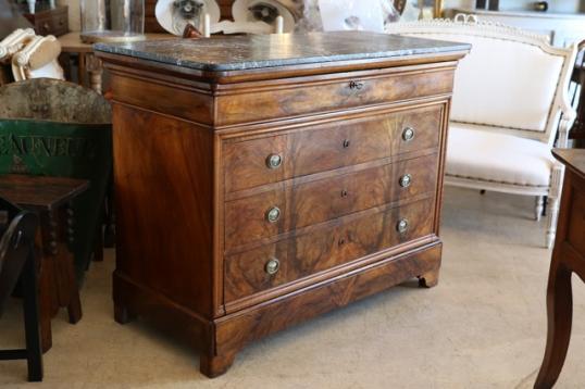 A Walnut Louis Philippe Commode