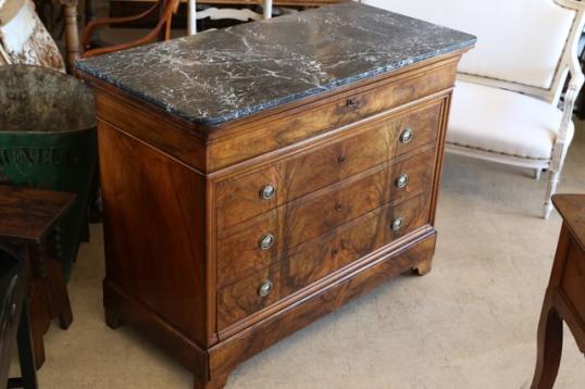 A Walnut Louis Philippe Commode