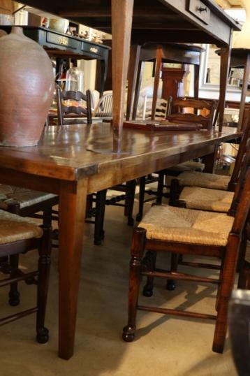 French Cherrywood dining table