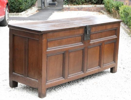 George I Oak Coffer 