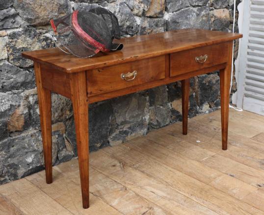 French Cherrywood Side Table