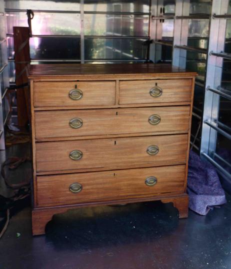 George II Mahogany Chest of drawers