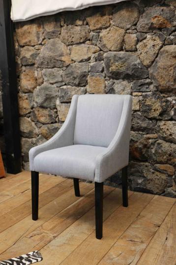 French Tapered Legged Arm Chair