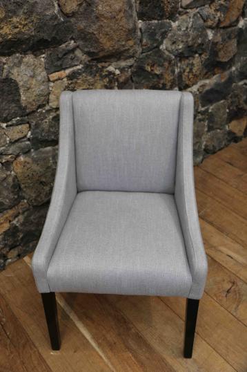 French Tapered Legged Arm Chair