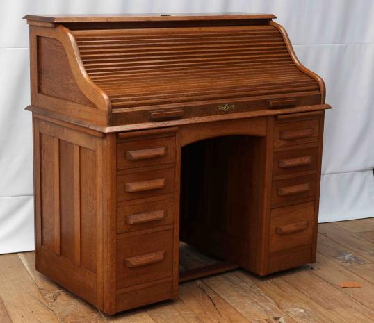 Roll Top Cutler Style Desk