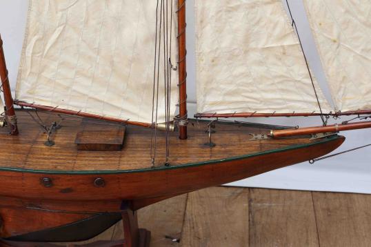 Two Masted Schooner Pond Yacht