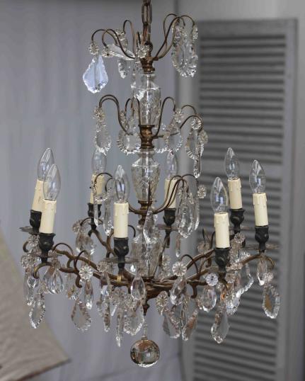 8 Light French Chandelier