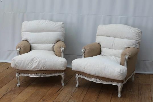 Pair of French Armchairs