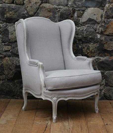 Louis XV Style Wing Chair