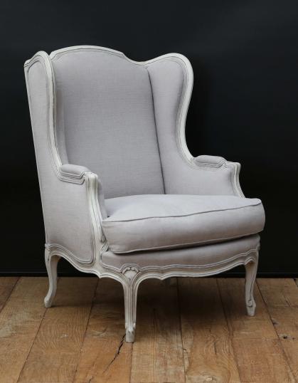 Louis XV Style Wing Chair