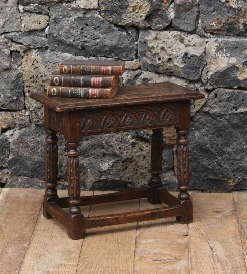 Small Jacobean Stool