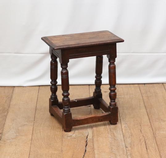 English Oak Jointed Stool